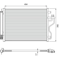 VALEO 814396 Kondensator, Klimaanlage