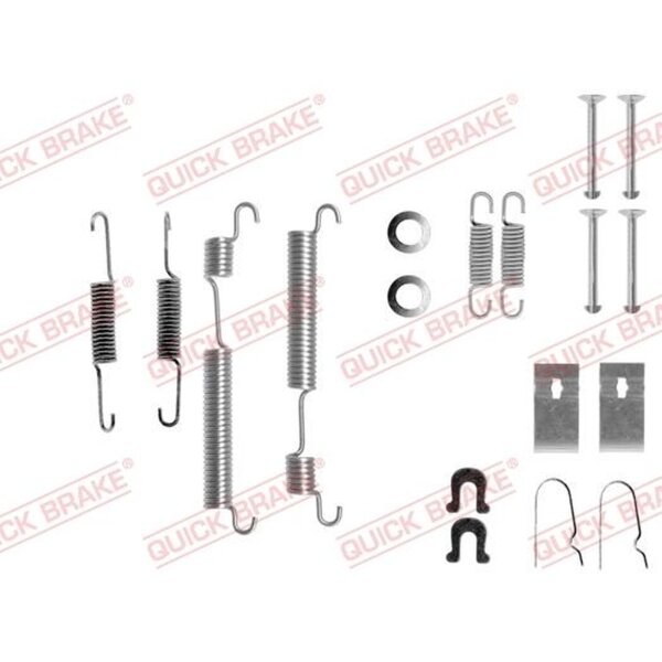 QUICK BRAKE 105-0653 Zubehörsatz, Bremsbacken