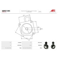 AS-PL SBR0138S Starterdeckel, Vergaser