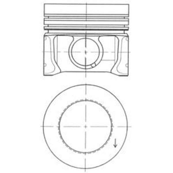 KOLBENSCHMIDT 41095600 Kolben