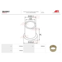 AS-PL SBU9061 Buchse, Starterwelle