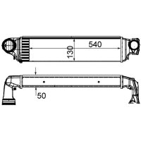 MAHLE CI 425 000S Ladeluftkühler