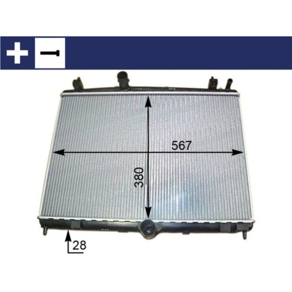 MAHLE CR 2113 000S Kühler, Motorkühlung
