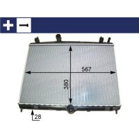 MAHLE CR 2113 000S Kühler, Motorkühlung