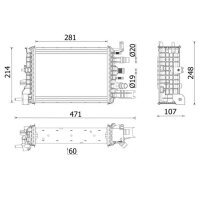 MAHLE CR 2632 000P Kühler, Motorkühlung