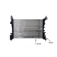 MAHLE CR 1182 000S Kühler, Motorkühlung