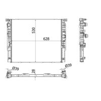 MAHLE CR 2196 000P Kühler, Motorkühlung