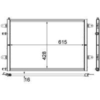 MAHLE CIR 10 000P Niedertemperaturkühler, Ladeluftkühler