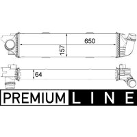 MAHLE CI 31 000P Ladeluftkühler