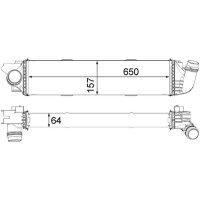 MAHLE CI 31 000P Ladeluftkühler