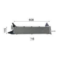 MAHLE CR 2636 000P Kühler, Motorkühlung