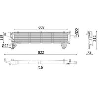 MAHLE CR 2636 000P Kühler, Motorkühlung