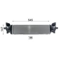 MAHLE CI 660 000P Ladeluftkühler