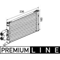 MAHLE CLC 74 000P Ölkühler, Automatikgetriebe
