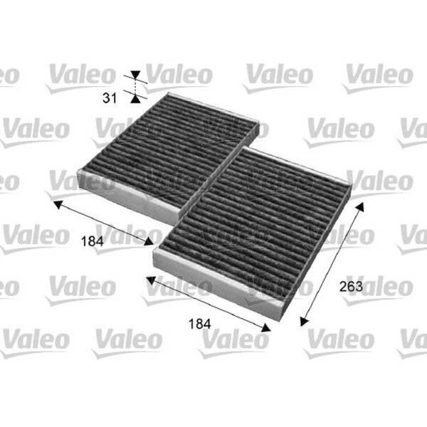 VALEO 715643 Filter, Innenraumluft