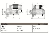 DENSO DSN3092 Starter