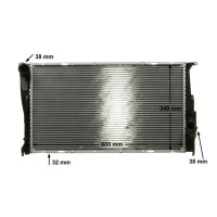 MAHLE CR 1085 000P Kühler, Motorkühlung