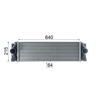MAHLE CI 368 000P Ladeluftkühler