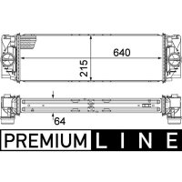 MAHLE CI 368 000P Ladeluftkühler
