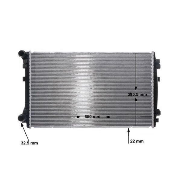 MAHLE CR 2054 000S Kühler, Motorkühlung