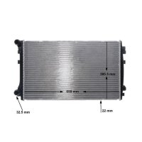 MAHLE CR 2054 000S Kühler, Motorkühlung