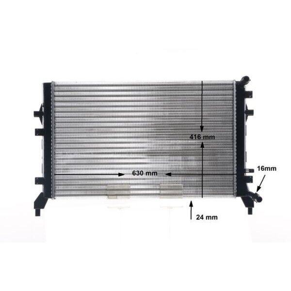 MAHLE CR 1382 000S Kühler, Motorkühlung