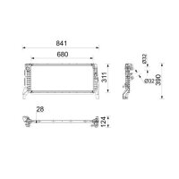 MAHLE CR 2773 000P Kühler, Motorkühlung