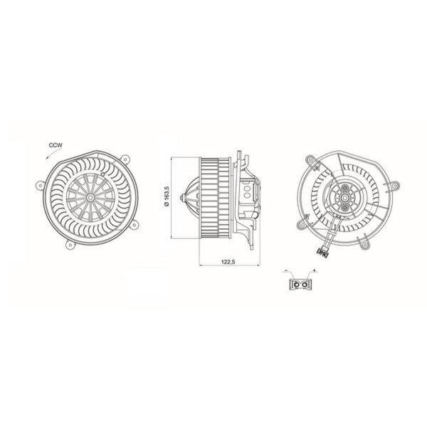 MAHLE AB 68 000S Innenraumgebläse