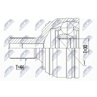 NTY NPZ-WW-044 Gelenksatz, Antriebswelle