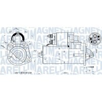 MAGNETI MARELLI 063721398010 Starter