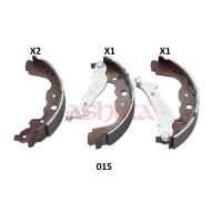 ASHIKA 55-00-015 Bremsbackensatz