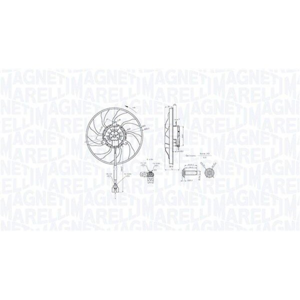 MAGNETI MARELLI 069422890010 Lüfter, Motorkühlung