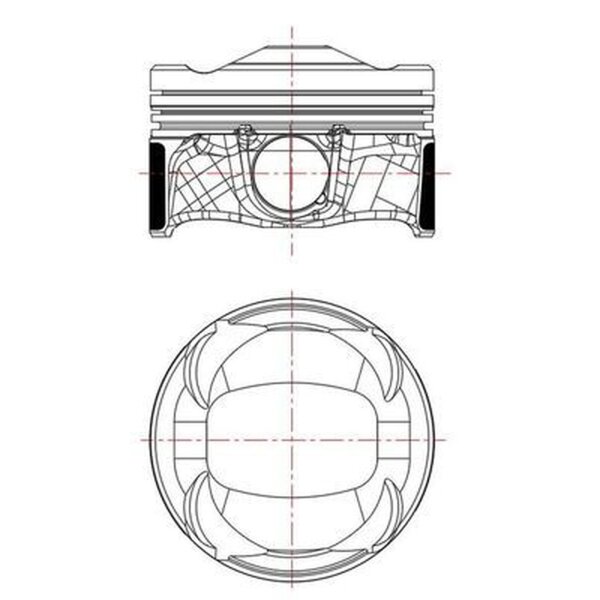 MAHLE 039 PI 00134 002 Kolben