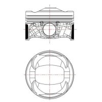 MAHLE 039 PI 00134 002 Kolben