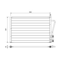 VALEO 814083 Kondensator, Klimaanlage