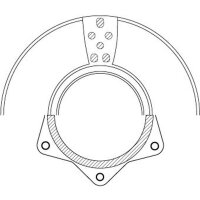 TRW DF6333S Bremsscheibe