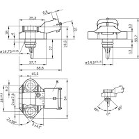 BOSCH 0 261 230 145 Sensor, Kraftstoffdruck