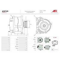 AS-PL A2074S Generator