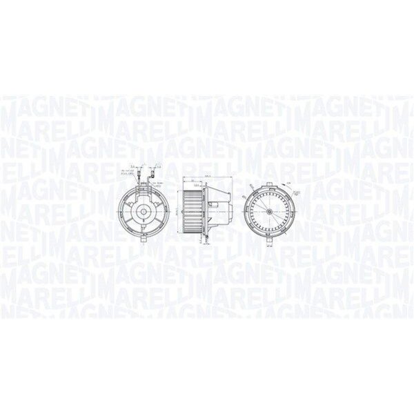 MAGNETI MARELLI 069412770010 Innenraumgebläse