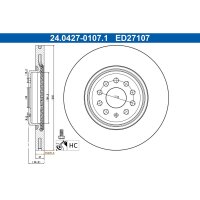 ATE 24.0427-0107.1 Bremsscheibe