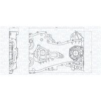 MAGNETI MARELLI 351516000156 Ölpumpe