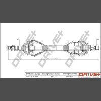 DR!VE+ DP2110.10.0495 Antriebswelle