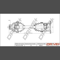 DR!VE+ DP2110.10.1790 Antriebswelle