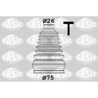 SASIC 1906147 Faltenbalgsatz, Antriebswelle