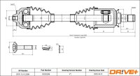 DR!VE+ DP2110.10.2288 Antriebswelle