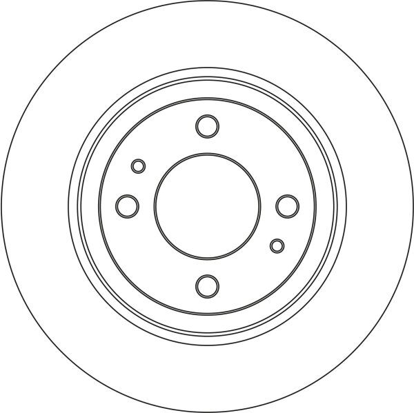 TRW DF6561 Bremsscheibe
