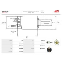 AS-PL SS4028 Magnetschalter, Starter