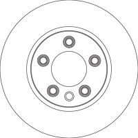 TRW DF4763S Bremsscheibe