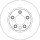 TRW DF4763S Bremsscheibe