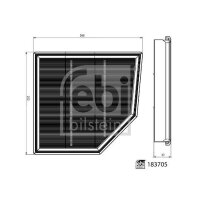 FEBI BILSTEIN 183705 Luftfilter